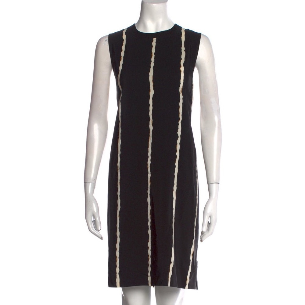 10 Crosby Derek Lam Black and White Silk Dress